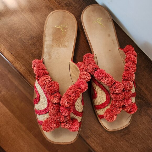 Joie women's raffia sandals in size 40 - Picture 2 of 8